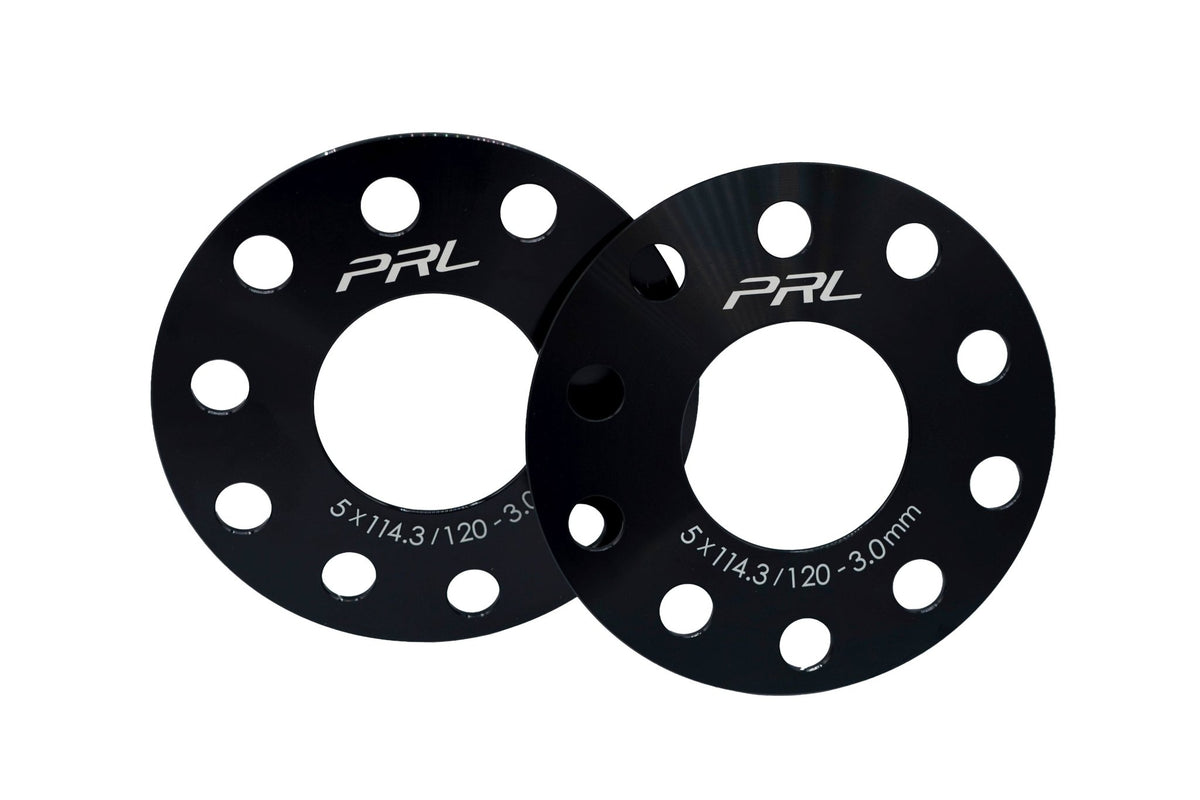 PRL 5x114.3 and 5x120 3mm Wheel Spacer Pair-Wheel Spacers-PRL Motorsports
