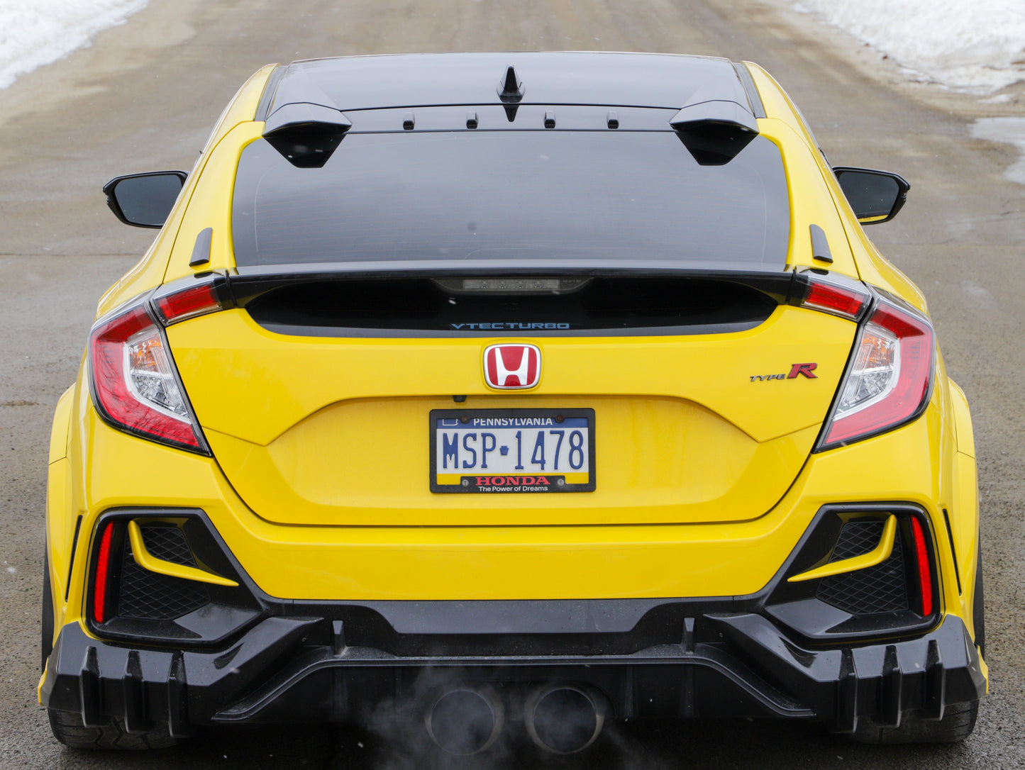 PRL Motorsports FK8 Wing Delete