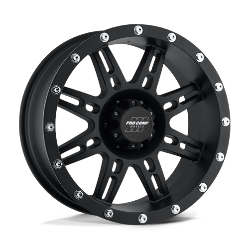 Pro Comp Alloys PA31 STRYKER Flat Black 17x9 -6 6x139.7mm 108mm