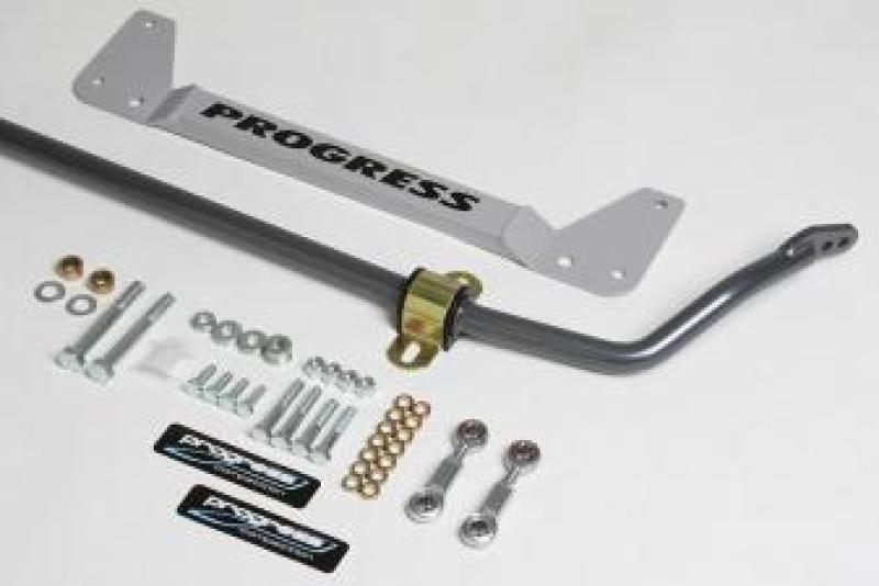 Progress Tech 02 - 06 Acura RSX Rear Sway Bar (24mm - Adjustable w/ End Links and Bar Brace) - Sway Bars - Progress Technology