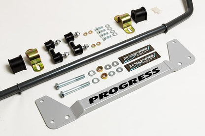 Progress Tech 02 - 06 Acura RSX Rear Sway Bar (24mm - Adjustable w/ End Links and Bar Brace) - Sway Bars - Progress Technology