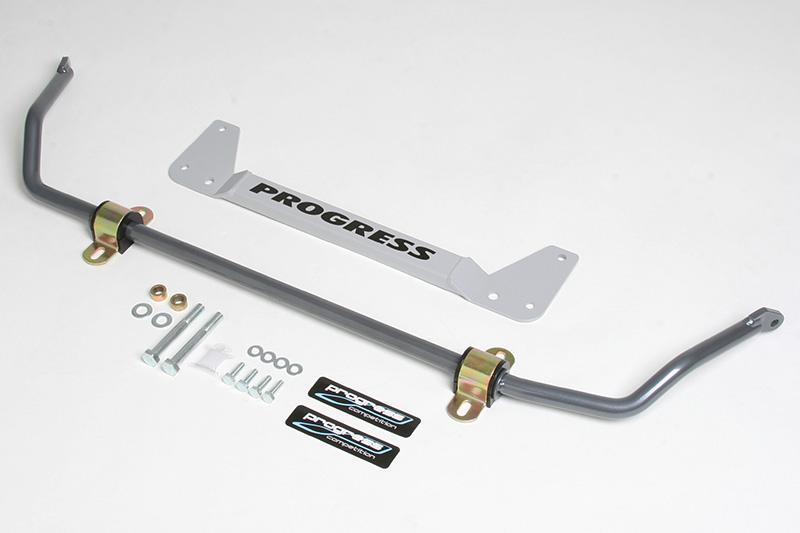 Progress Tech 04 - 05 Honda Civic/Si Rear Sway Bar (22mm) Incl Chassis Brace - Sway Bars - Progress Technology