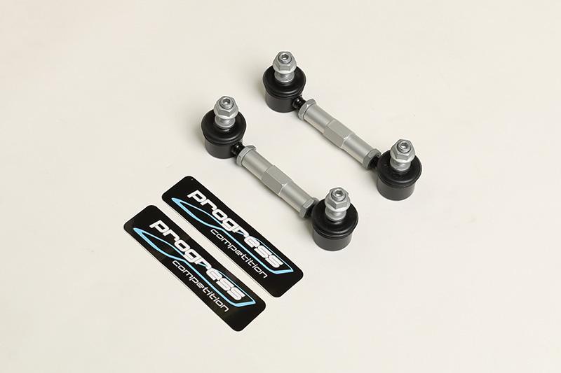 Progress Tech 09 - 14 Acura TSX / 08 - 17 Honda Accord 3 - Piece End Link Kit (Pair) - Sway Bars - Progress Technology