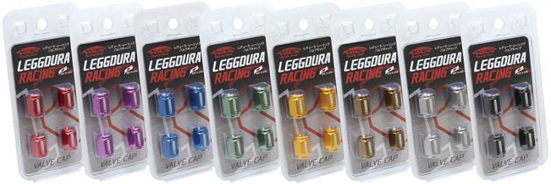 Project Kics Leggdura Racing Valve Cap Set Bronze-Wheel Accessories-Project Kics