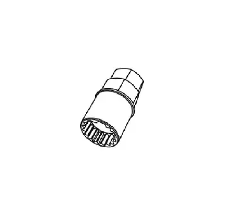Project Kics Spare Lock Key for Leggdura Racing Shell Type Lock Lugs (num 1124)-Wheel Accessories-Project Kics