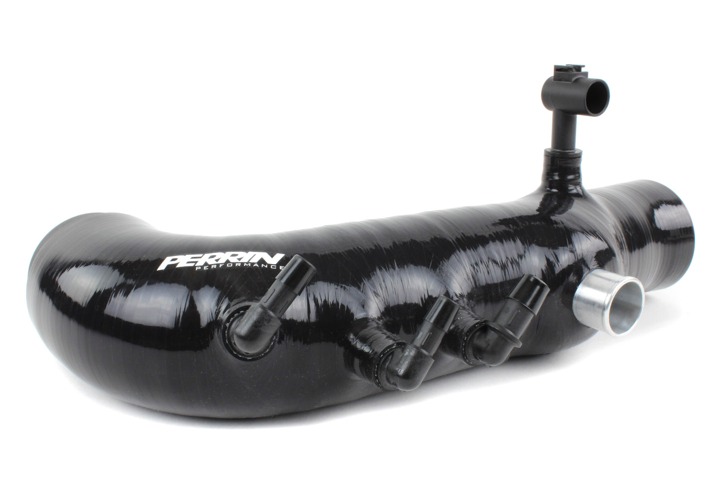 Turbo inlet hose designed for 2008-2014 WRX, Forester XT, Outback XT, and Legacy XT for enhanced airflow performance.