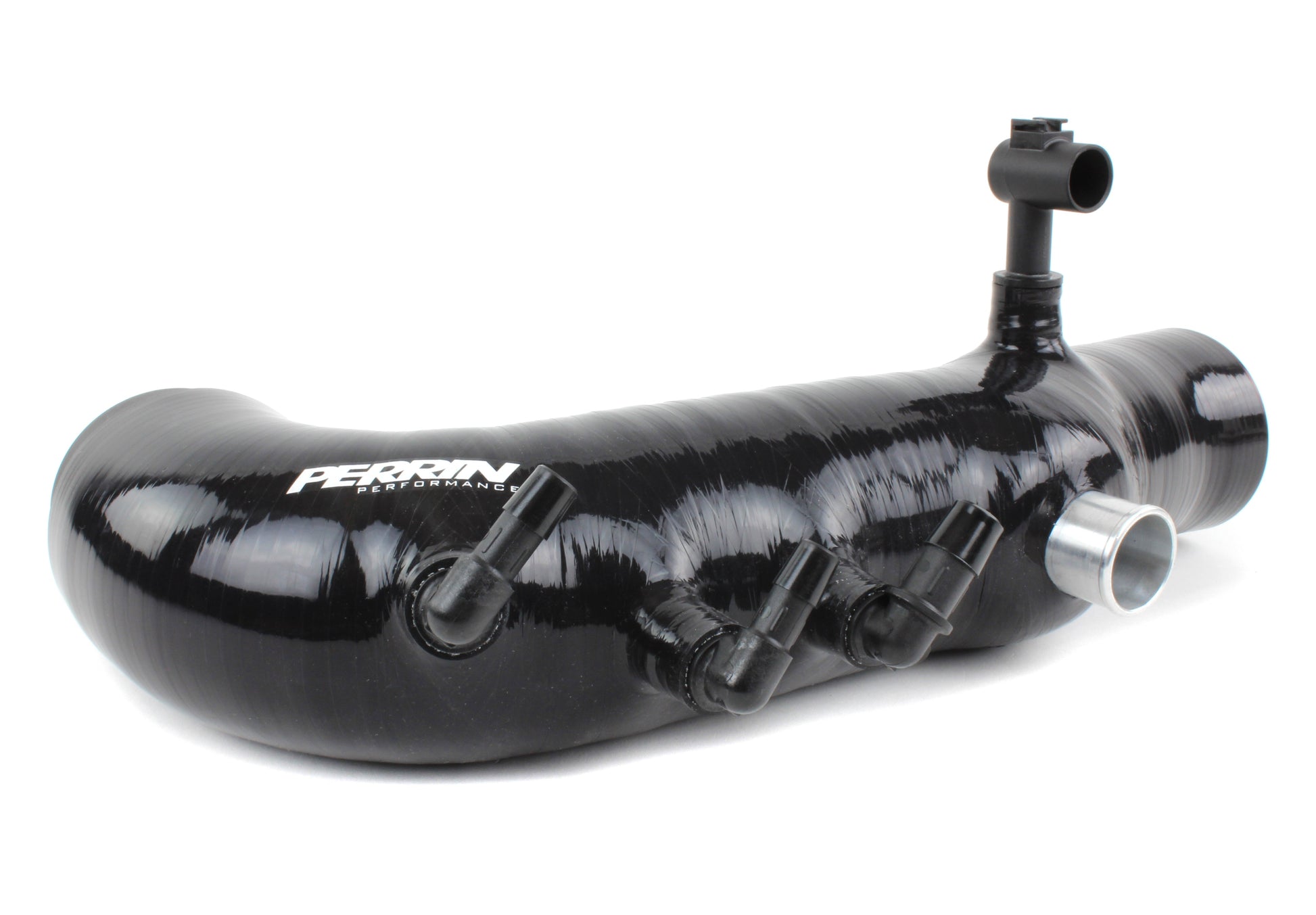 Turbo inlet hose designed for 2008-2014 WRX, Forester XT, Outback XT, and Legacy XT for enhanced airflow performance.