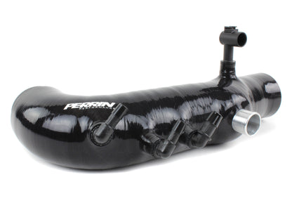 Turbo inlet hose designed for 2008-2014 WRX, Forester XT, Outback XT, and Legacy XT for enhanced airflow performance.