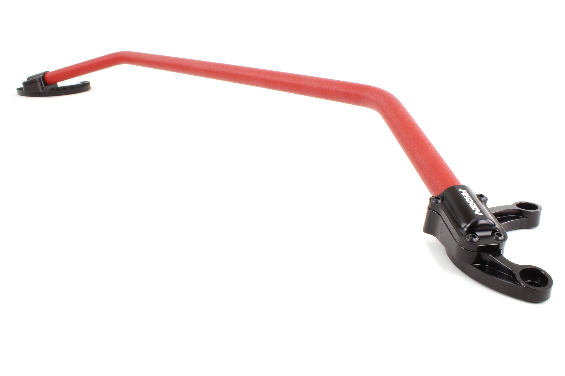 Front strut brace for 2008-2021 Subaru WRX, STI, Forester, Legacy, Outback, Crosstrek, and Impreza models.