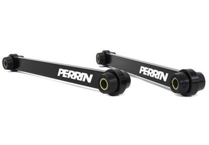 Front endlinks with urethane bushings designed for BRZ, FR-S, 86, and GR86, featuring a sleek black finish.
