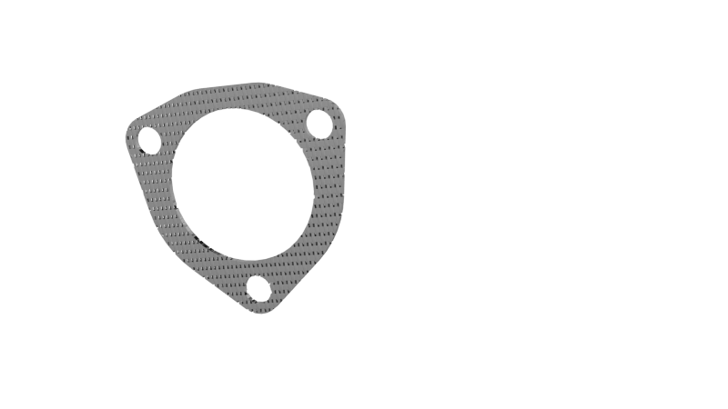 QTP 2.5in Bolt-On QTEC 3 Bolt Gasket-Exhaust Gaskets-QTP