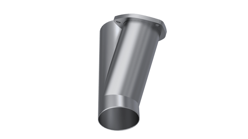 QTP 3.5in Weld-On QTEC Exhaust Cutout Y-Pipe-Y Pipes-QTP