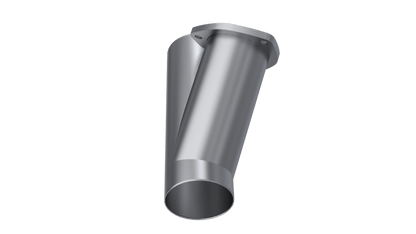 QTP 3.5in Weld-On QTEC Exhaust Cutout Y-Pipe-Y Pipes-QTP