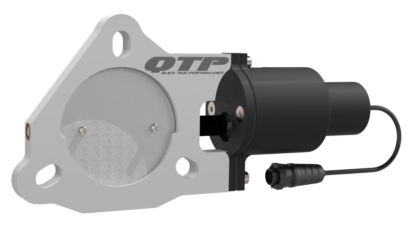 QTP 3in Bolt-On QTEC Electric Cutout Valve - Single-Exhaust Cutouts-QTP