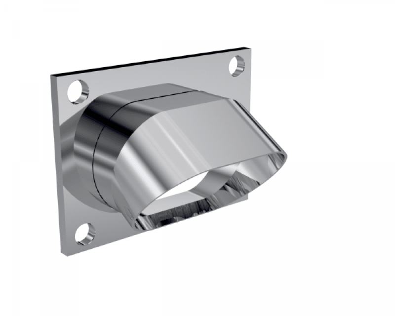 QTP Bolt-On QTEC Low Profile Oval Turn Down-Tips-QTP