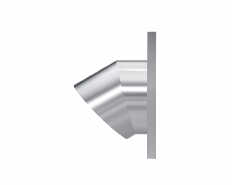QTP Bolt-On QTEC Low Profile Oval Turn Down-Tips-QTP