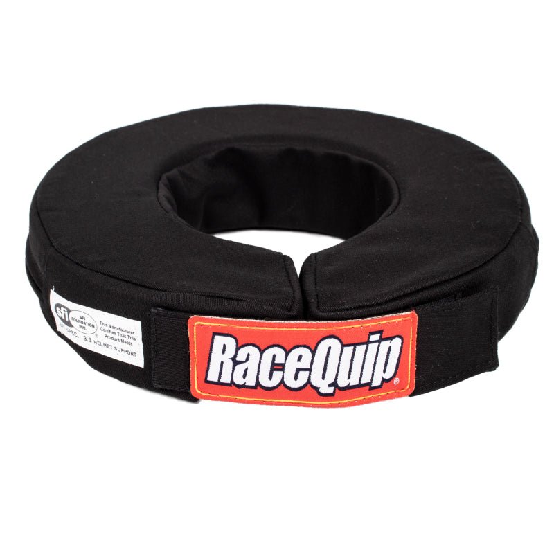 RaceQuip Black SFI 360 Helmet Support XL 19in-Helmets and Accessories-Racequip