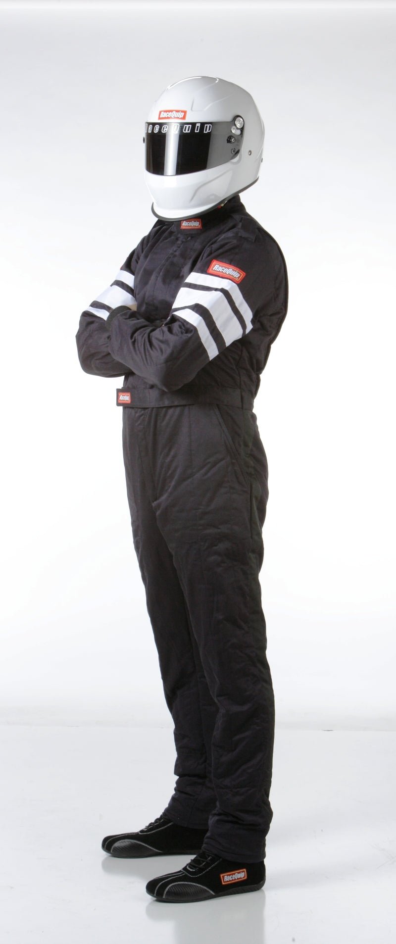 RaceQuip Black SFI-5 Suit - Medium-Racing Suits-Racequip