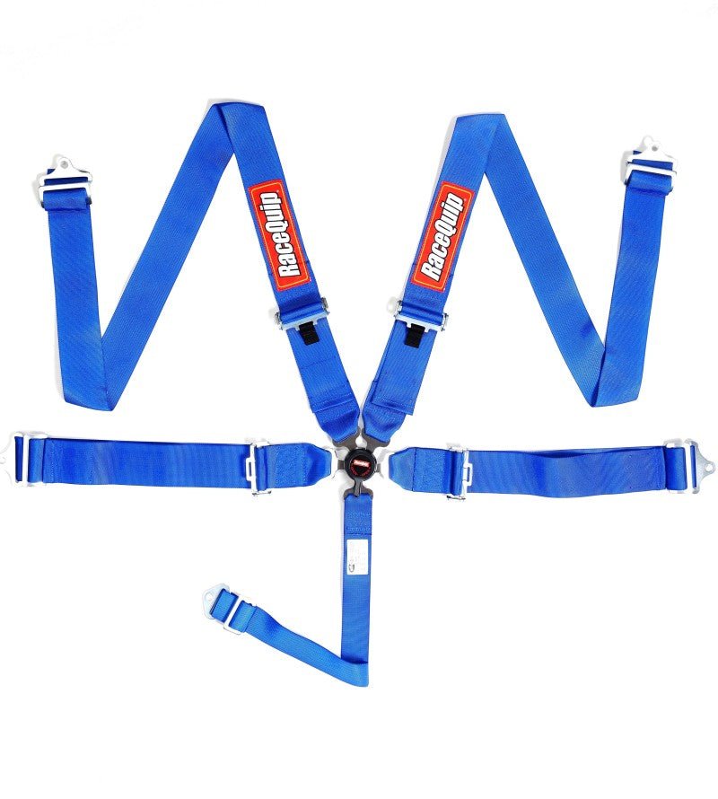 RaceQuip Blue SFI CAMLOCK 5pt PD Lap Seat Belt-Seat Belts & Harnesses-Racequip