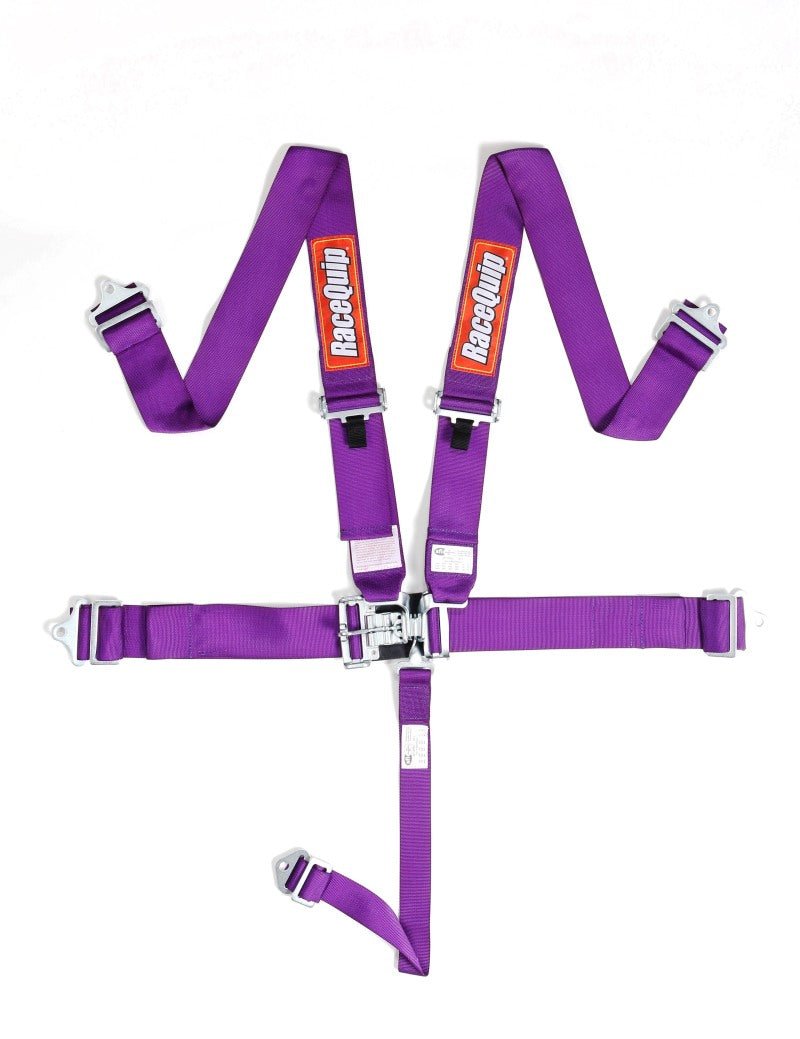 RaceQuip Purple L & L 5pt Seat Belt-Seat Belts & Harnesses-Racequip