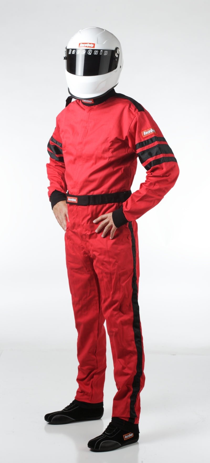 RaceQuip Red SFI-1 1-L Suit - Medium-Racing Suits-Racequip