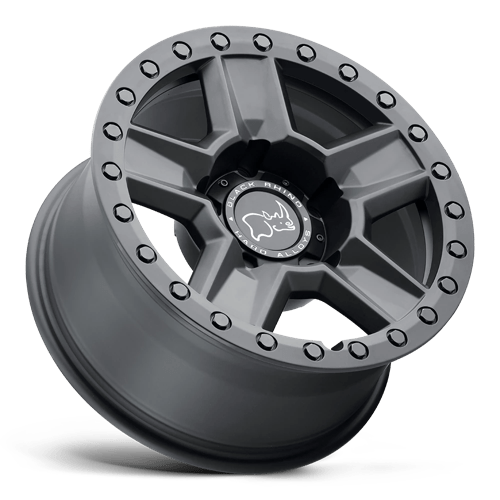Black Rhino RAVINE Matte Black 17x8.5 +35 5x127mm 71.5mm