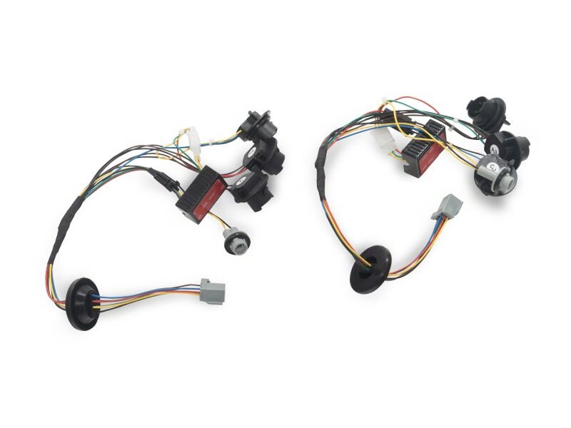 Raxiom 05-09 Ford Mustang Sequential Tail Light Kit- Plug-and-Play-Tail Lights-Raxiom