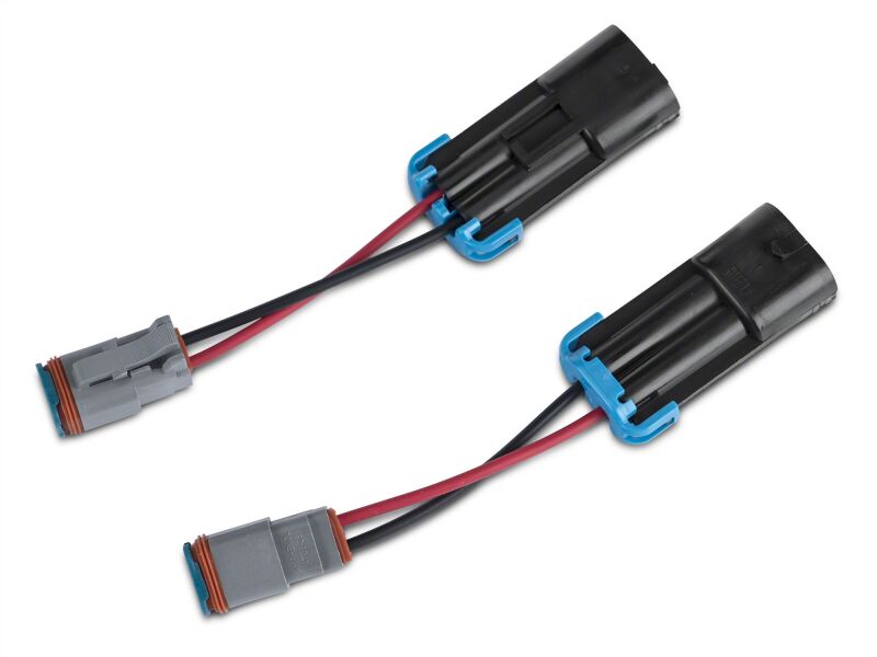 Raxiom 07-09 Jeep Wrangler JK Axial Series H10 to Deutsch Fog Light Wire Harness Adapter Kit-Bulbs-Raxiom
