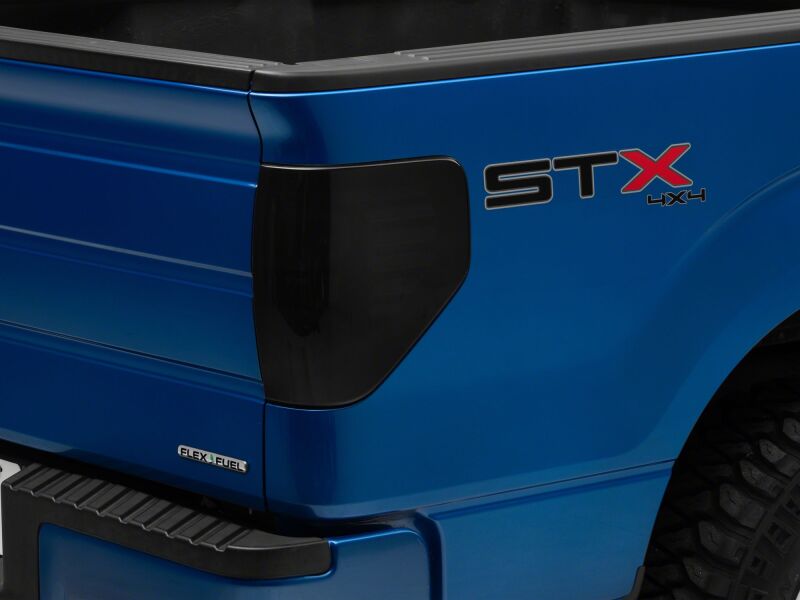 Raxiom 09-14 Ford F-150 Styleside Axial Series LED Tail Lights- Black Housing- Smoked Lens-Tail Lights-Raxiom