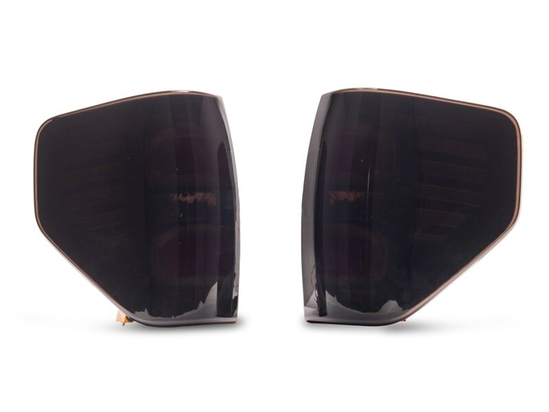 Raxiom 09-14 Ford F-150 Styleside Axial Series LED Tail Lights- Black Housing- Smoked Lens-Tail Lights-Raxiom