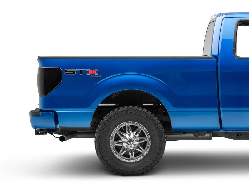 Raxiom 09-14 Ford F-150 Styleside Axial Series LED Tail Lights- Black Housing- Smoked Lens-Tail Lights-Raxiom