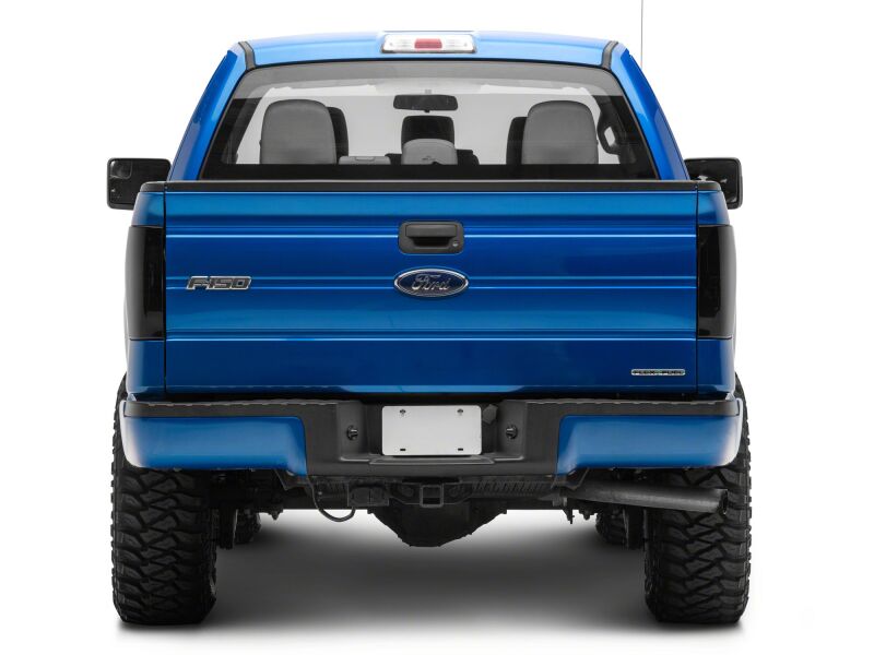 Raxiom 09-14 Ford F-150 Styleside Axial Series LED Tail Lights- Black Housing- Smoked Lens-Tail Lights-Raxiom