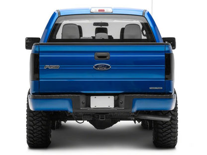 Raxiom 09-14 Ford F-150 Styleside Axial Series LED Tail Lights- Black Housing- Smoked Lens-Tail Lights-Raxiom