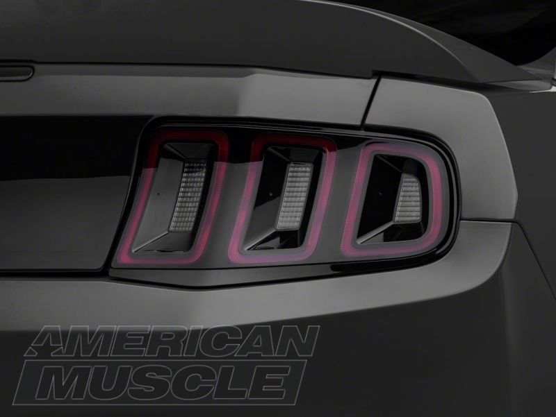 Raxiom 10-12 Ford Mustang Tail Light Conversion Trim-Light Bars & Cubes-Raxiom