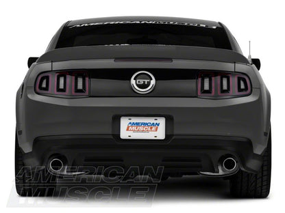 Raxiom 10-12 Ford Mustang Tail Light Conversion Trim-Light Bars & Cubes-Raxiom