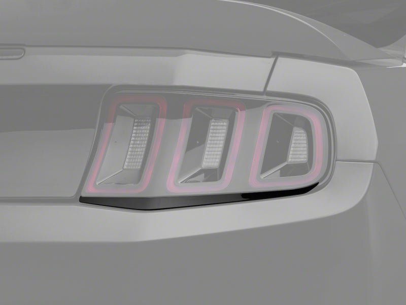 Raxiom 10-12 Ford Mustang Tail Light Conversion Trim-Light Bars & Cubes-Raxiom