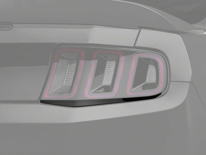 Raxiom 10-12 Ford Mustang Tail Light Conversion Trim-Light Bars & Cubes-Raxiom