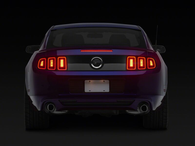 Raxiom 10-14 Ford Mustang Axial Series LED Third Brake Light- Smoked Lens-Brake Lights-Raxiom