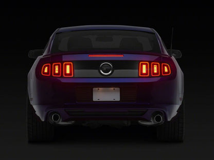 Raxiom 10-14 Ford Mustang Axial Series LED Third Brake Light- Smoked Lens-Brake Lights-Raxiom