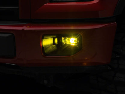 Raxiom 15-20 Ford F-150 Dual Function LED Fog Lights- White/Yellow-Fog Lights-Raxiom