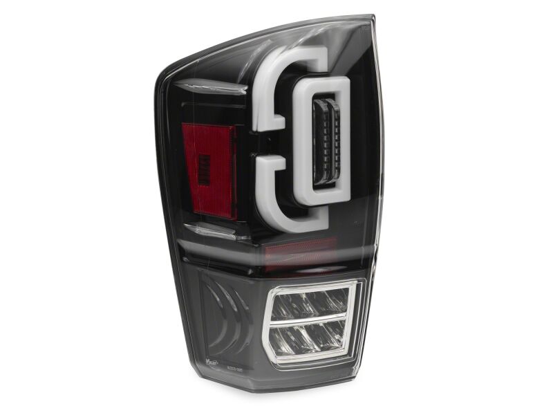 Raxiom 16-23 Toyota Tacoma XW Series Sequential LED Tail Lights- Black Housing- Clear Lens-Tail Lights-Raxiom