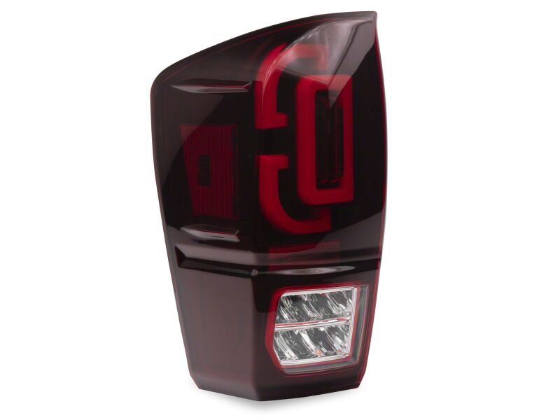 Raxiom 16-23 Toyota Tacoma XW Series Sequential LED Tail Lights- Black Housing- Red Lens-Tail Lights-Raxiom