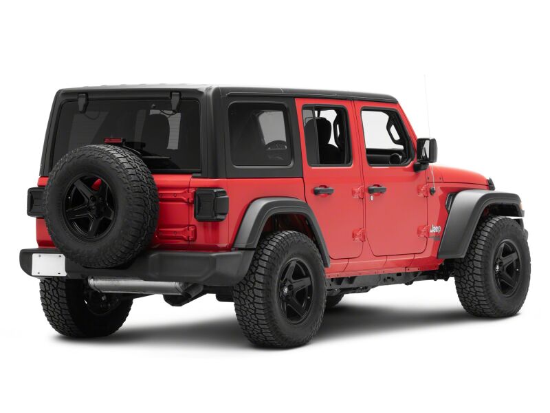 Raxiom 18-26 Jeep Wrangler JL LED Tail Lights- Red Housing- Smoked Lens-Tail Lights-Raxiom