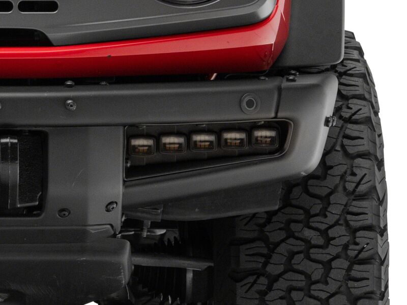 Raxiom 21-26 Ford Bronco 5-LED Fog Lights-Fog Lights-Raxiom