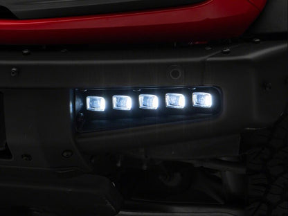 Raxiom 21-26 Ford Bronco 5-LED Fog Lights-Fog Lights-Raxiom
