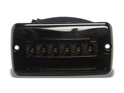 Raxiom 97-06 Jeep Wrangler TJ Axial Series LED Sequential Cornering Lights- Smoked-Light Bars & Cubes-Raxiom