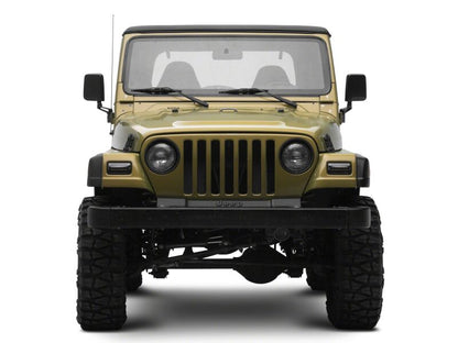 Raxiom 97-06 Jeep Wrangler TJ Axial Series LED Sequential Cornering Lights- Smoked-Light Bars & Cubes-Raxiom