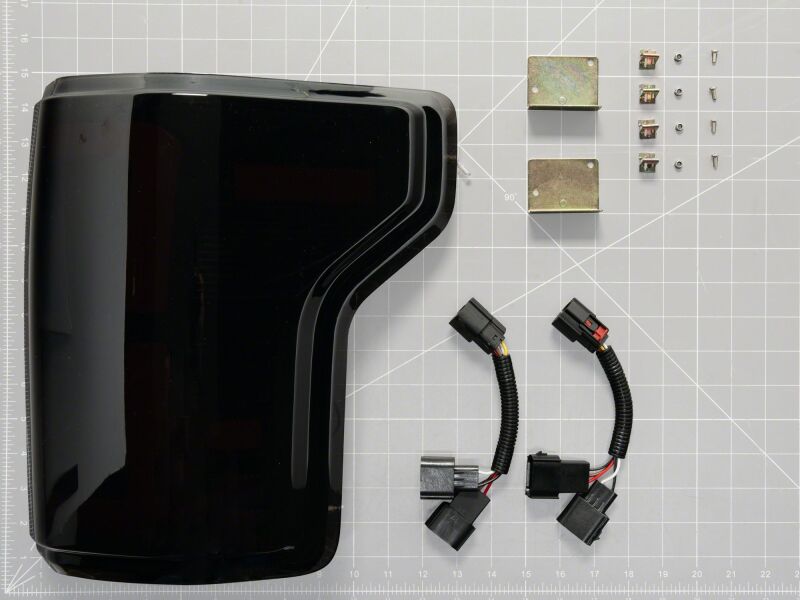 Raxiom15-20 Ford F-150 LDS Series LED Tail Lights- Black Housing- Clear Lens-Tail Lights-Raxiom