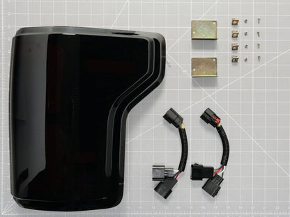 Raxiom15-20 Ford F-150 LDS Series LED Tail Lights- Black Housing- Clear Lens-Tail Lights-Raxiom