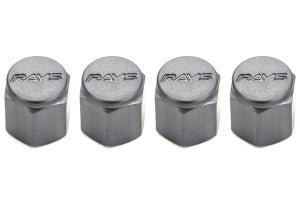 Rays Aluminum Air Valve Cap Set - Valve Stem Cap - Rays